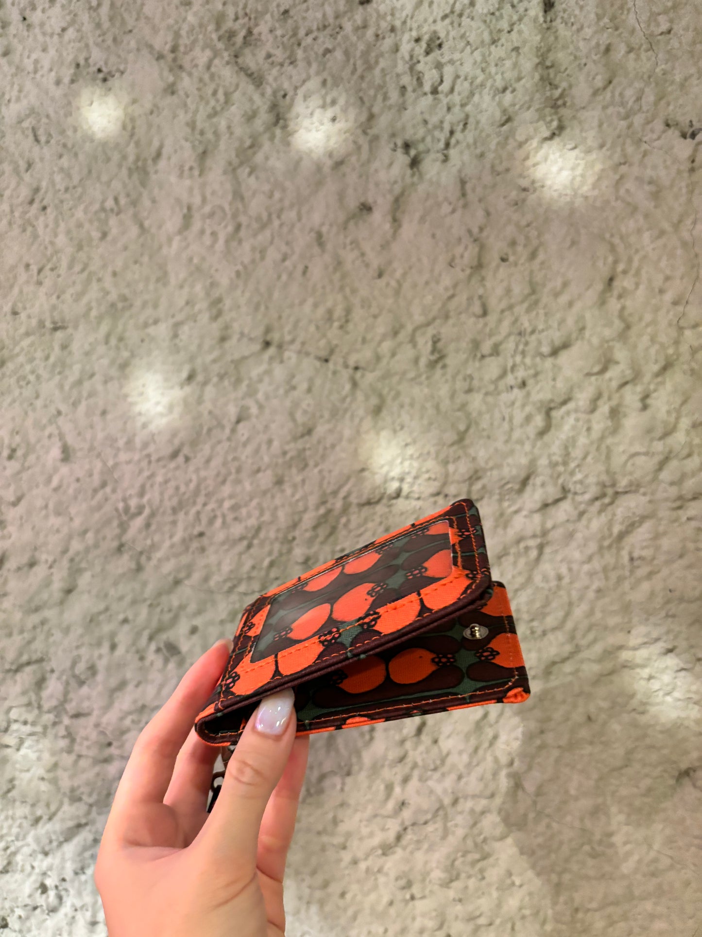 Nala翻蓋式卡片/證件套(簪蕊紅)